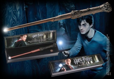  Волшебная палочка-фонарик The Noble Collection: Гарри Поттер (Harry Potter) Гарри Поттер (Harry Potter) 35 см