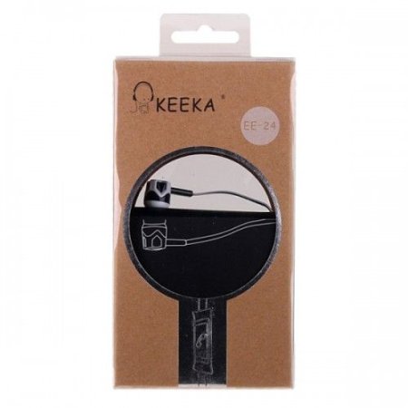 Наушники KEEKA EE-24, коричневые (PC) 
