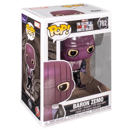 Фигурка Funko POP! Bobble: Барон Земо (Baron Zemo) Марвел: Сокол и Зимний Солдат (Marvel: The Falcon and Winter Soldier) ((702) 51626) 9,5 см