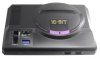 Игровая приставка 16 bit Sega Retro Genesis HD Ultra 2 (225 в 1) + 225 встроенных игр + 2 беспроводных геймпада + HDMI кабель (Черная)