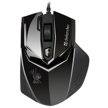 Мышь DEFENDER Warhead GM-1310, чёрная (PC) 