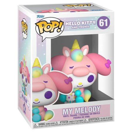 Фигурка Funko POP! Vinyl: Май Мелоди (My Melody) Приключения Хелло Китти и её друзей (Hello Kitty And Friends) ((61) 65751) 9,5 см