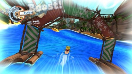 SpongeBob's Surf and Skate Roadtrip  Kinect (Xbox 360) USED /
