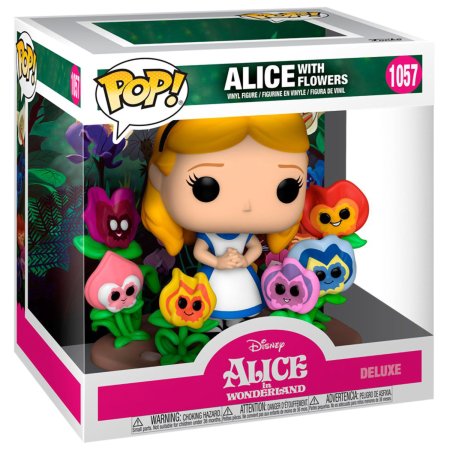 фигурки Фигурка Funko POP! Disney: Алиса с Цветами (Alice w/Flowers) Алиса в Стране Чудес 70-ти летие Годовщина (Alice in Wonderland 70th) ((1057) 55733) 9,5 см