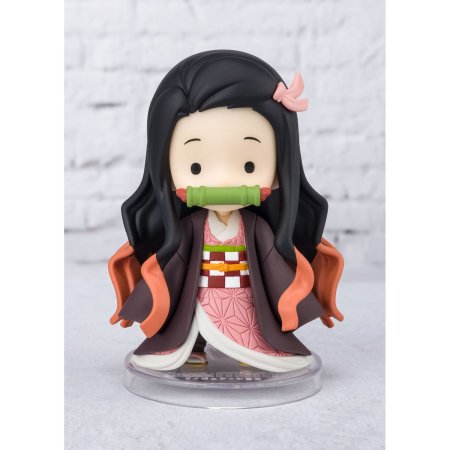 Фигурка BANDAI Tamashii Nations Figuarts mini: Маленькая Незуко (Little Nezuko) Клинок, рассекающий демонов (Demon Slayer) (617439) 7,5 см 