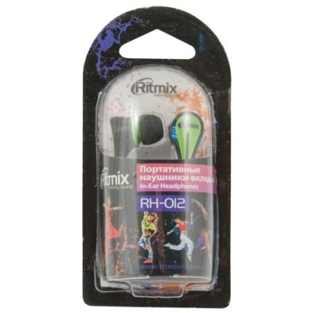 Наушники RITMIX RH-012, чёрные (PC) 
