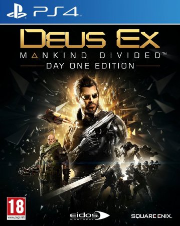  Deus Ex: Mankind Divided Steelbook Edition Day One Edition (  )   (PS4) Playstation 4