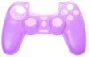 Защитный силиконовый чехол Controller Silicon Case для геймпада Sony Dualshock 4 Wireless Controller (Сиреневый) (PS4)