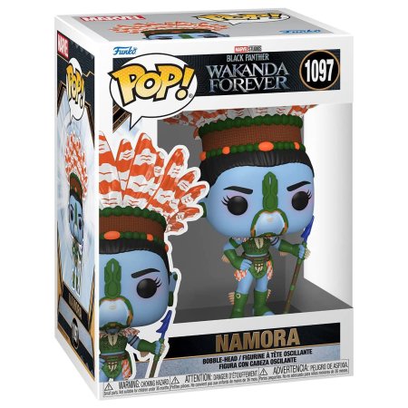 фигурки Фигурка Funko POP! Bobble: Нэмора (Ramora) Марвел: Чёрная Пантера - Ваканда навеки (Marvel: Black Panther Wakanda Forever) ((1097) 63941) 9,5 см