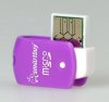 Картридер Smartbuy MicroSD, фиолетовый (SBR-706-F) (PC)