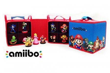    Amiibo 8 Figure Travel Case  Nintendo Switch