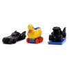  Набор из трех машинок Jada Toys Hollywood Rides: Бэтмобиль 1989 (1989 Batmobile (31657)) + Утка-Пингвин (The Penguin Duck (31658)) + Полет на Летучей Мыши (Penguin Bat O' Ride (31616)) Возвращение Бэтмена 3 (Batman Return 3 (31656) 4 см