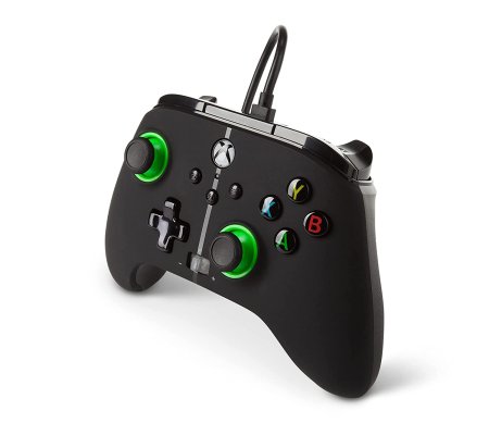 Геймпад проводной PowerA Enhanced Wired Controller for Xbox Series X/S (1518818-02) Black (Черный) Оригинал (Xbox One/Series X/S/PC) 