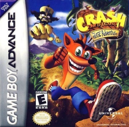Crash Bandicoot  The Huge Adventure (Original) (GBA)  Game boy