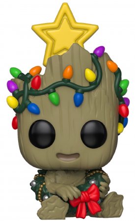  Funko POP! Bobble:  (Groot) :   (Marvel: Holiday) (43333) 9,5 