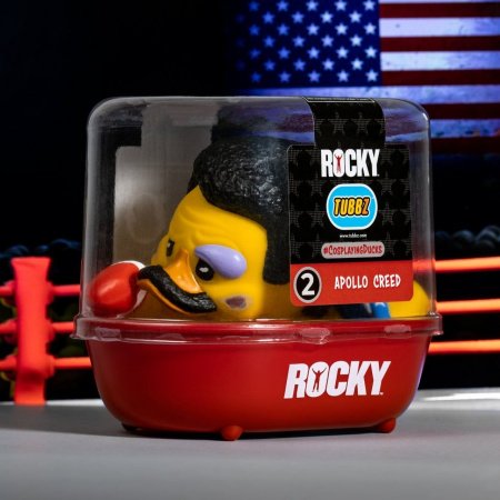 Фигурка-утка Numskull Tubbz: Аполло Крид (Apollo Creed) Рокки (Rocky) 9 см 