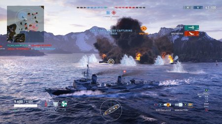 Игра World of Warships: Legends - Firepower Deluxe Edition (PS4) Playstation 4