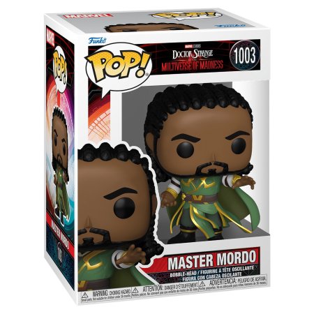 фигурки Фигурка Funko POP! Bobble: Карл Амадеус Мордо (Master Mordo) Марвел: Доктор Стрэндж - В мультивселенной безумия (Marvel: Doctor Strange in the MoM) (60921) 9,5 см