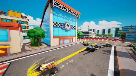Игра Blaze and the Monster Machines: Axle City Racers Русская Версия (PS4) Playstation 4