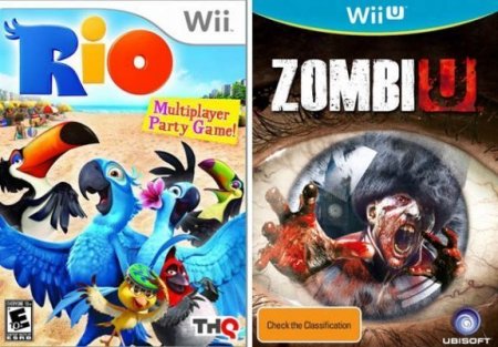   Zombi U + WII RIO (Wii U)  Nintendo Wii U 