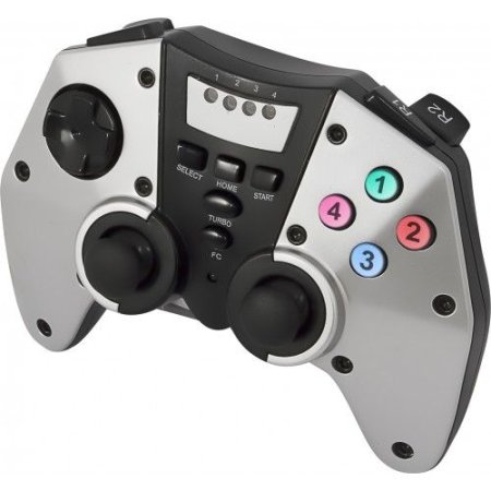 Геймпад беспроводной DEFENDER Scorpion RS3, 12 кнопок + (включая 2 аналоговых геймпада) PS3/PC  