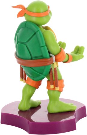  Фигурка подставка для геймпада/телефона Cable Guys Holdems: Микеланджело (Michelangelo) Подростки Мутанты Ниндзя Черепашки (TMNT Teenage Mutant Ninja Turtles) (896743) 10 см 