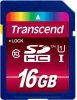 SDXC Карта памяти 16GB Transcend Class 10 UHS-I (PC) 