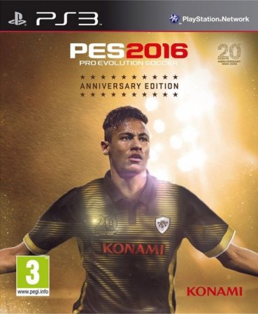   Pro Evolution Soccer 2016 (PES 16) 20th Anniversary Edition (PS3)  Sony Playstation 3