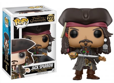  Funko POP! Vinyl:   (Jack Sparrow)  5 (Pirates 5) (12803) 9,5 
