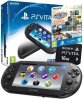   Sony PlayStation Vita Slim Wi-Fi Black Rus (׸) + Mega Pack Disney 6  +   16 GB