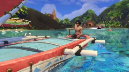 Игра The Sims 4 + Дополнение The Sims 4: Жизнь на острове (Island Living) (PS4) Playstation 4