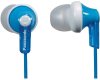Наушники PANASONIC RP-HJE118GUA, голубые (PC) 
