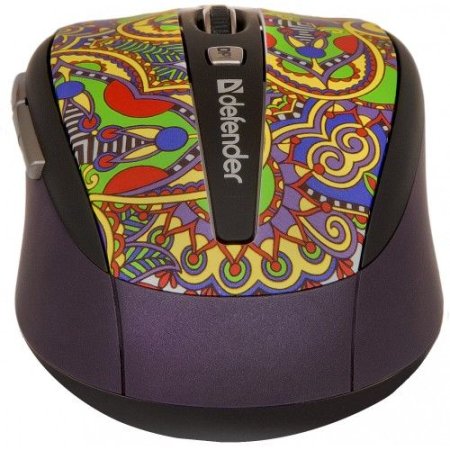 Мышь беспроводная DEFENDER To-GO MS-585 Nano, Fiesta (PC) 
