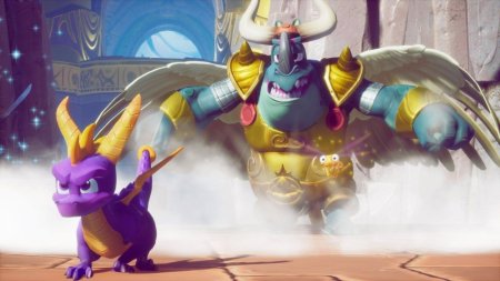Игра Spyro Reignited Trilogy (Спайро Трилогия) (PS4) USED Б/У Playstation 4