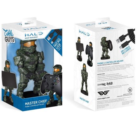 Фигурка подставка для геймпада/телефона Cable Guys: Хало (Halo) Мастер-чиф Инфинити (Master Chief Infinite) (896200)