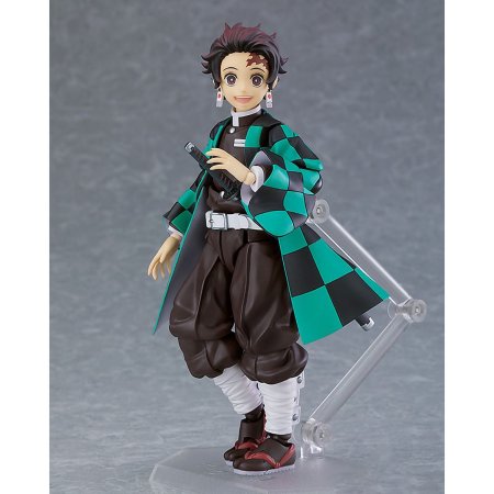 Фигурка Good Smile Company Figma: Тандзиро Камадо (Tanjiro Kamado) Клинок, рассекающий демонов (Demon Slayer: Kimetsu no Yaiba) (4545784067000) 13,5 см 