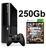 Игровая приставка Microsoft Xbox 360 Slim E 250Gb Black + GTA: Grand Theft Auto 5 (V) Русская Версия