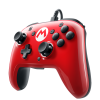 Геймпад проводной Faceoff Deluxe Pro Controller Super Mario Edition Зеленый/Красный (Switch)