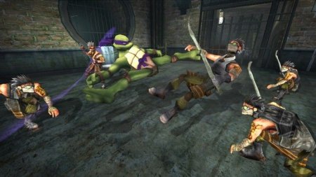 TMNT Teenage Mutant Ninja Turtles (Черепашки Ниндзя): Схватка (PS2) USED Б/У
