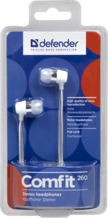 Наушники DEFENDER Comfit-260, розовые (PC) 