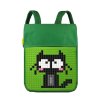  Пиксельный рюкзак Canvas Top Lid pixel Backpack WY-A005 Зеленый-зеленый Рюкзаки
