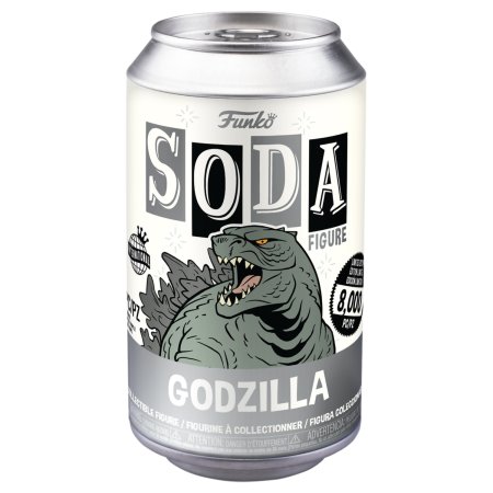 фигурки Фигурка Funko Vinyl SODA: Годзилла (Godzilla) Годзилла (Godzilla) (58714) 9,5 см