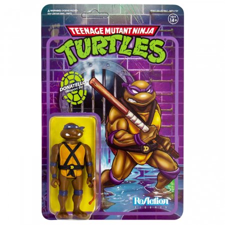   Super7 ReAction figures:  (Donatello) - (Teenage Mutant Ninja Turtles (TMNT)) (TMNTW01-DON-01) 9,5 