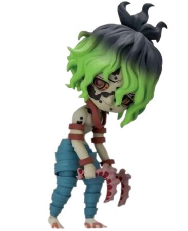Фигурка Banpresto: Гютаро (Gyutaro) Клинок, рассекающий демонов: Кимэцу но Яиба (Demon Slayer: Kimetsu no Yaiba) (BNS421) 7 см