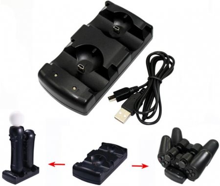    2-    Move (Mini-USB) (PS3) 