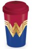Кружка для путешествий Pyramid: Эмблема (Emblem) Чудо-Женщина (Wonder Woman) (Travel Mugs MGT24544) 340 мл