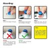  Накладки на стики для геймпада Skullandco CQC Elite Thumb Grip / 19.5*9.7mm (2 шт) Белые (PS3/PS4/Xbox 360/Xbox One) 