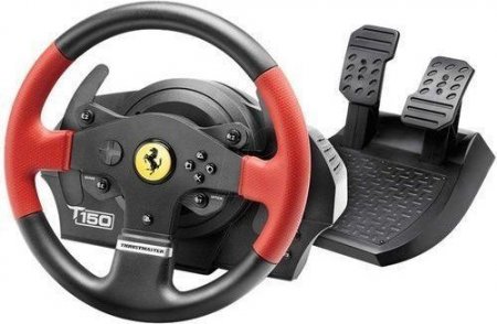    Thrustmaster T150 Ferrari Wheel Force Feedback (PC/PS3/PS4)  PS4