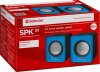 Активная система DEFENDER, 2.0, SPK-22, USB, красная (PC) 