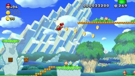 Купить игру New Super Mario Bros U Русская Версия (Wii U) на Nintendo Wii U диск